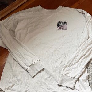 NWOT Abercrombie & Fitch Beige Long Sleeve Tee